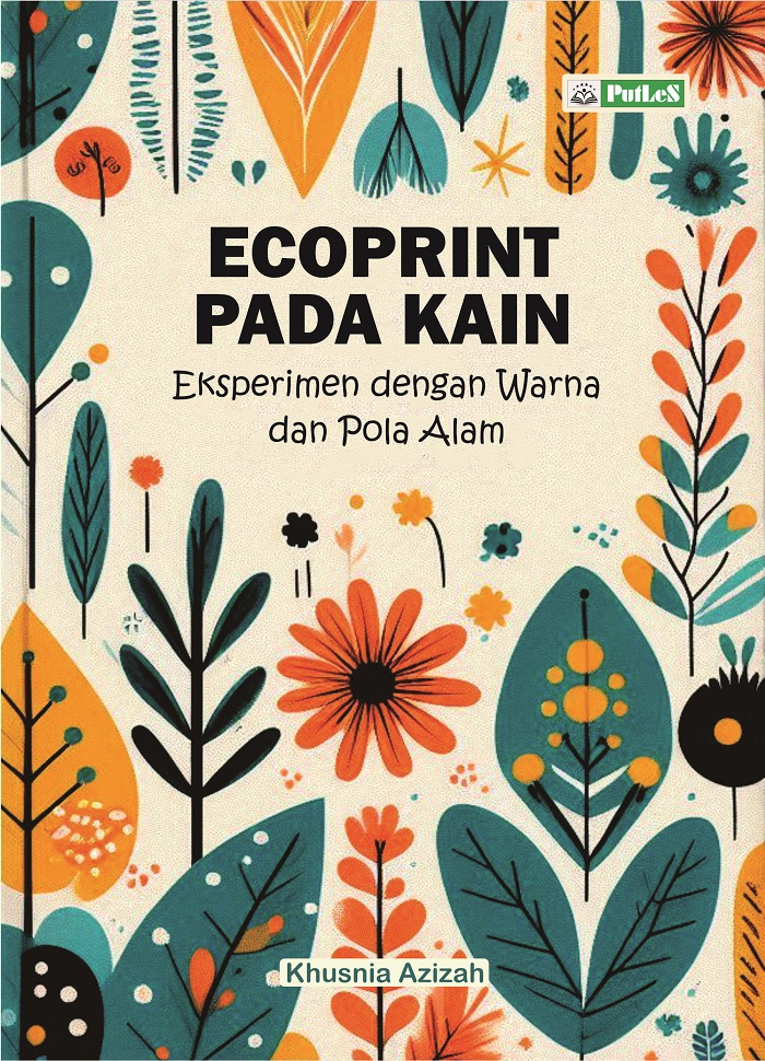 Sampul buku Ecoprint pada Kain E...