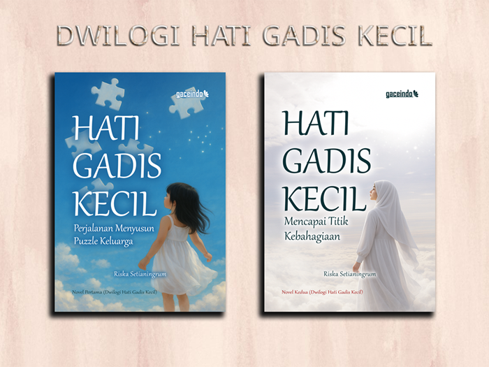 Sampul buku DWILOGI HATI GADIS K...